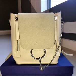 Vegan Leather & Suede Akira Mini Backpack